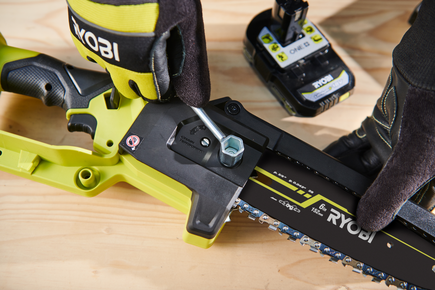 Akkuoksasaha Ryobi RY18PSX20A-0 18V ONE+ HP runko