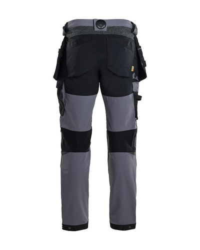 Riipputaskuhousut Blåkläder 152216459699 harmaa/musta