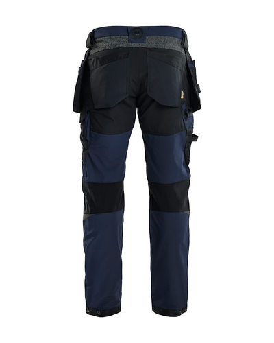 Riipputaskuhousut Blåkläder 152216458699 sininen/musta