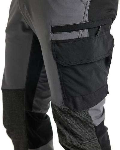 Housut Blåkläder 142216459699 harmaa/musta