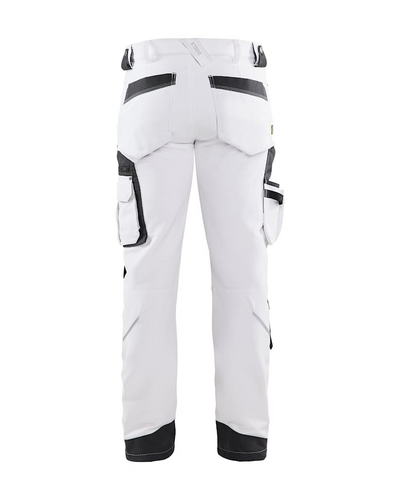 Maalarinhousut Blåkläder 108916451098 valkoinen/harmaa