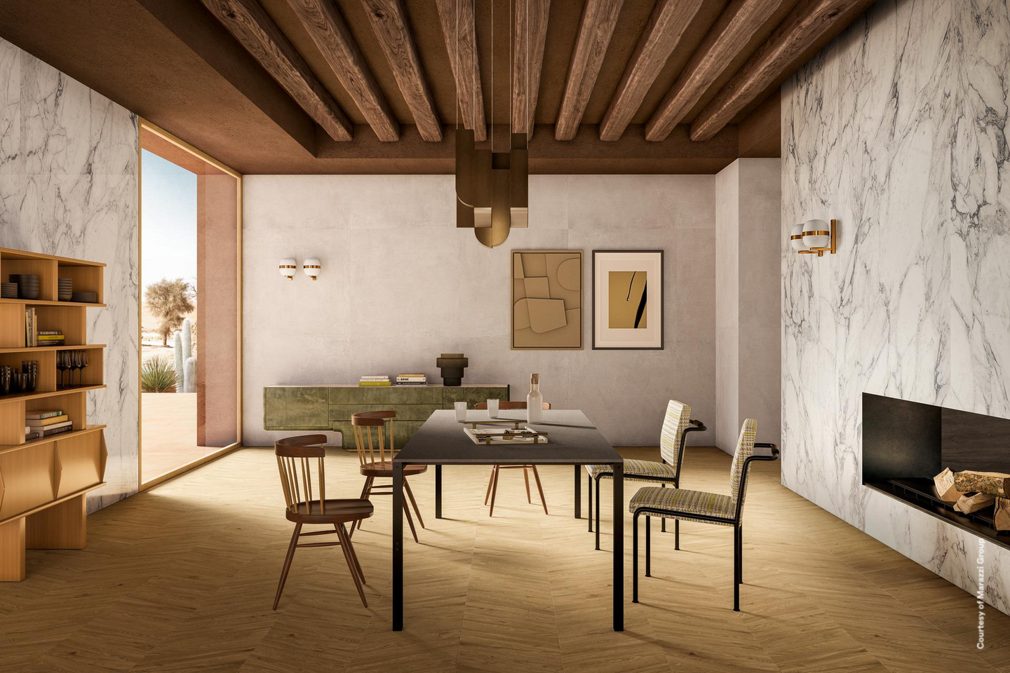 Lattialaatta Grande Cementum 120x120 Ash matta RT 2,88m²