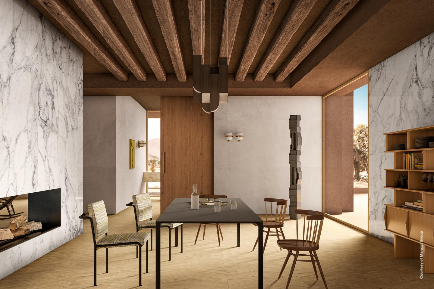 Lattialaatta Grande Cementum 120x120 Ash matta RT 2,88m²