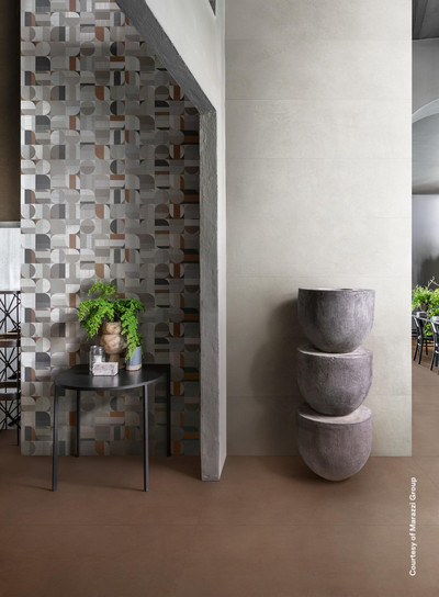 Lattialaatta Grande Cementum 120x120 Sand matta RT 2,88m²