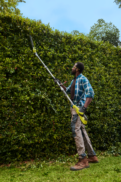 Pensasleikkuri teleskooppivarrella Ryobi RY18PHT40A-0 18V ONE+ runko