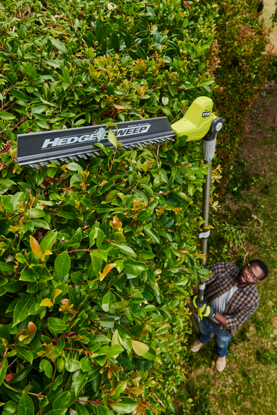 Pensasleikkuri teleskooppivarrella Ryobi RY18PHT40A-0 18V ONE+ runko