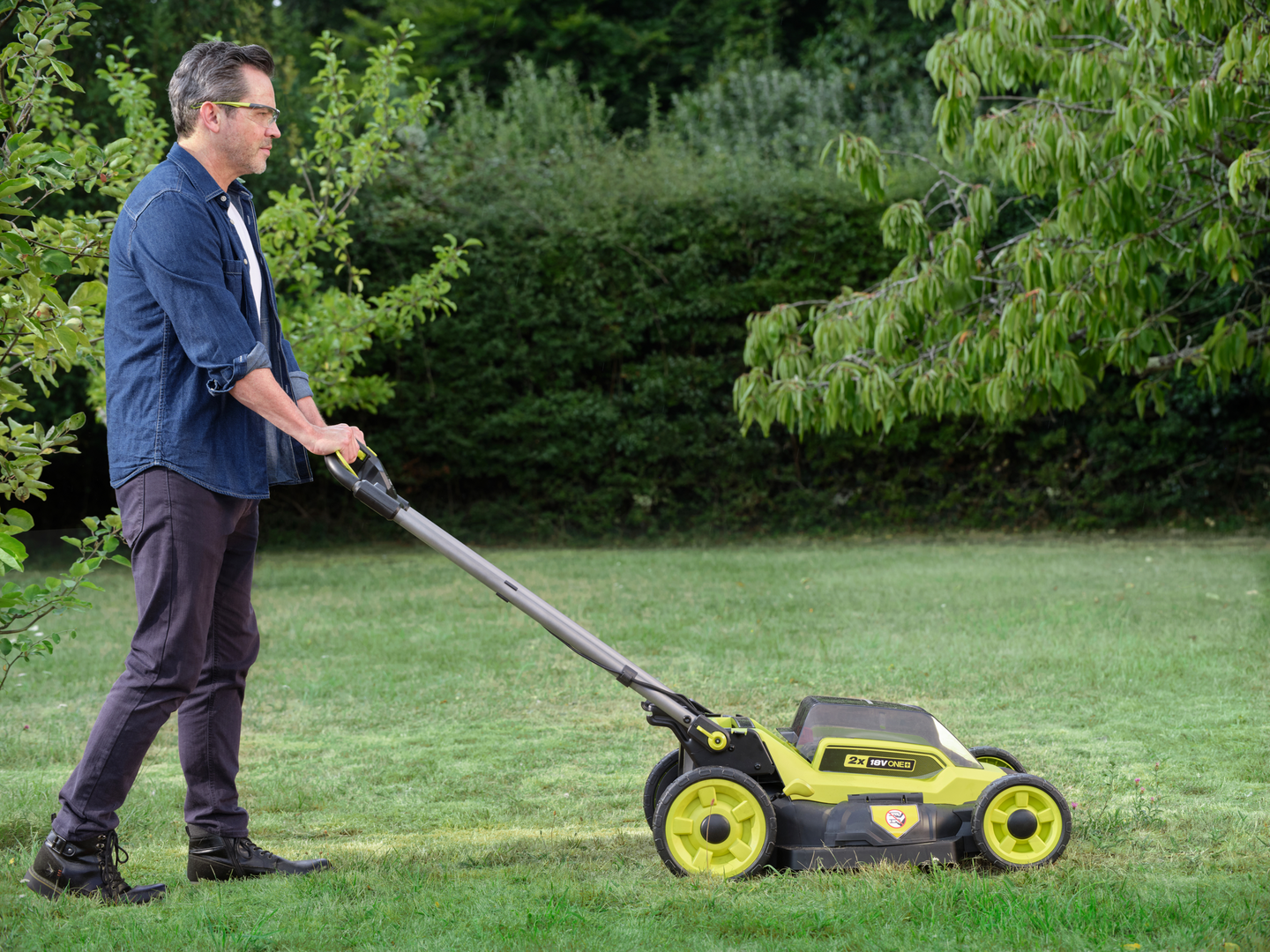 Ruohonleikkuri Ryobi RY18LMXSP51A-0 18V ONE+ runko