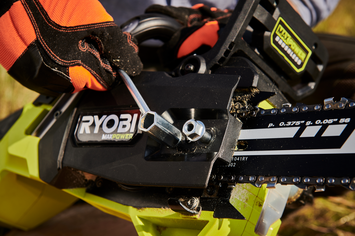 Ketjusaha Ryobi RY36CSX40D-0 36V Max Power runko