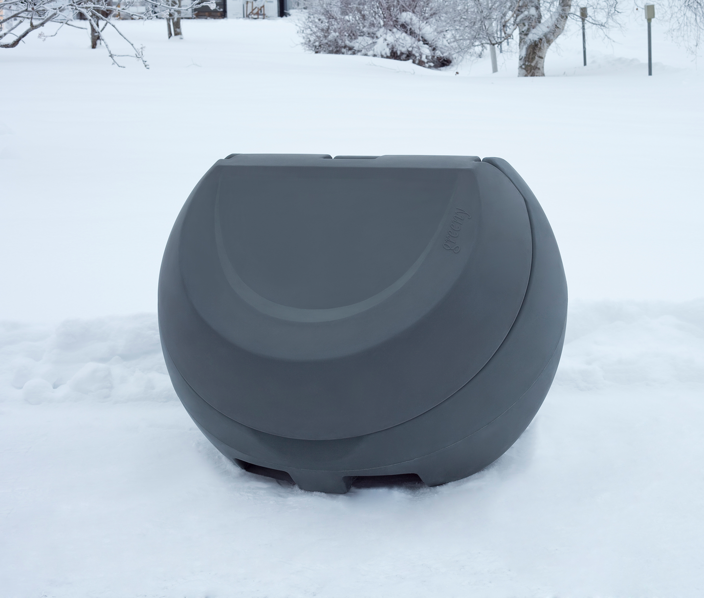 Hiekoitusastia Inora 450l harmaa