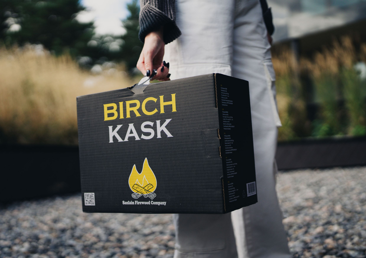 Koivuklapi 24l pahvilaatikossa