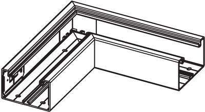Kulmakappale OBO Betterman GK-F70110 tasokulma PVC