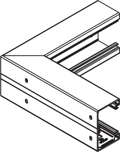 Kulmakappale OBO GK-I70110 sisäkulma PVC