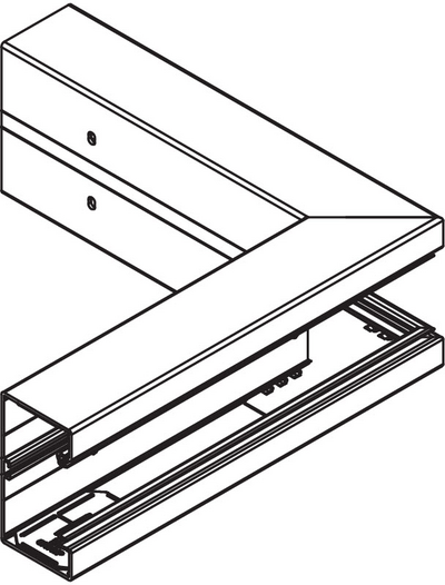 Kulmakappale OBO Bettermann GK-A70130 ulkokulma PVC