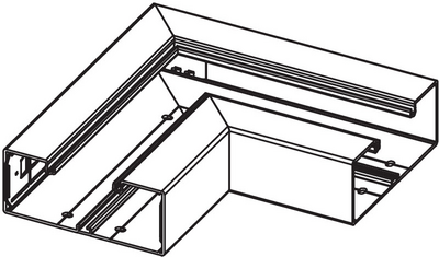Kulmakappale OBO Bettermann GK-F70170 tasokulma PVC