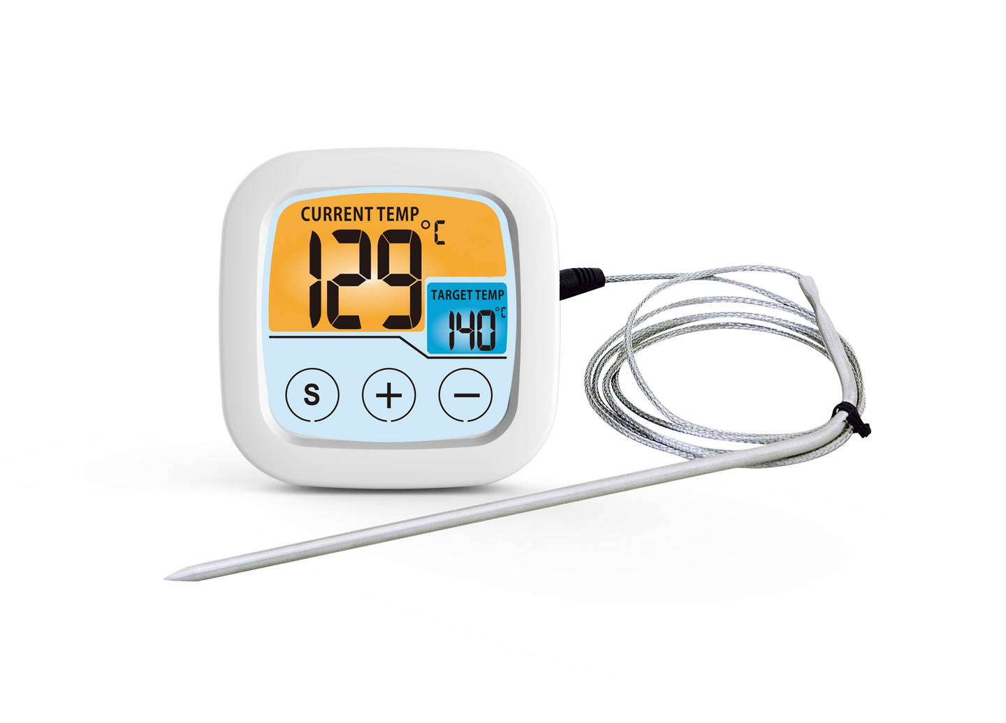 Digitaalinen paistomittari Suomen Lämpömittari kosketusnäyttö 372