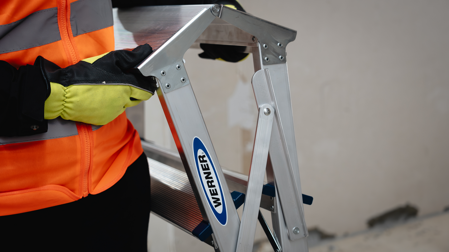 ARBETSBOCK WERNER 2 STEG PLH 0,49M