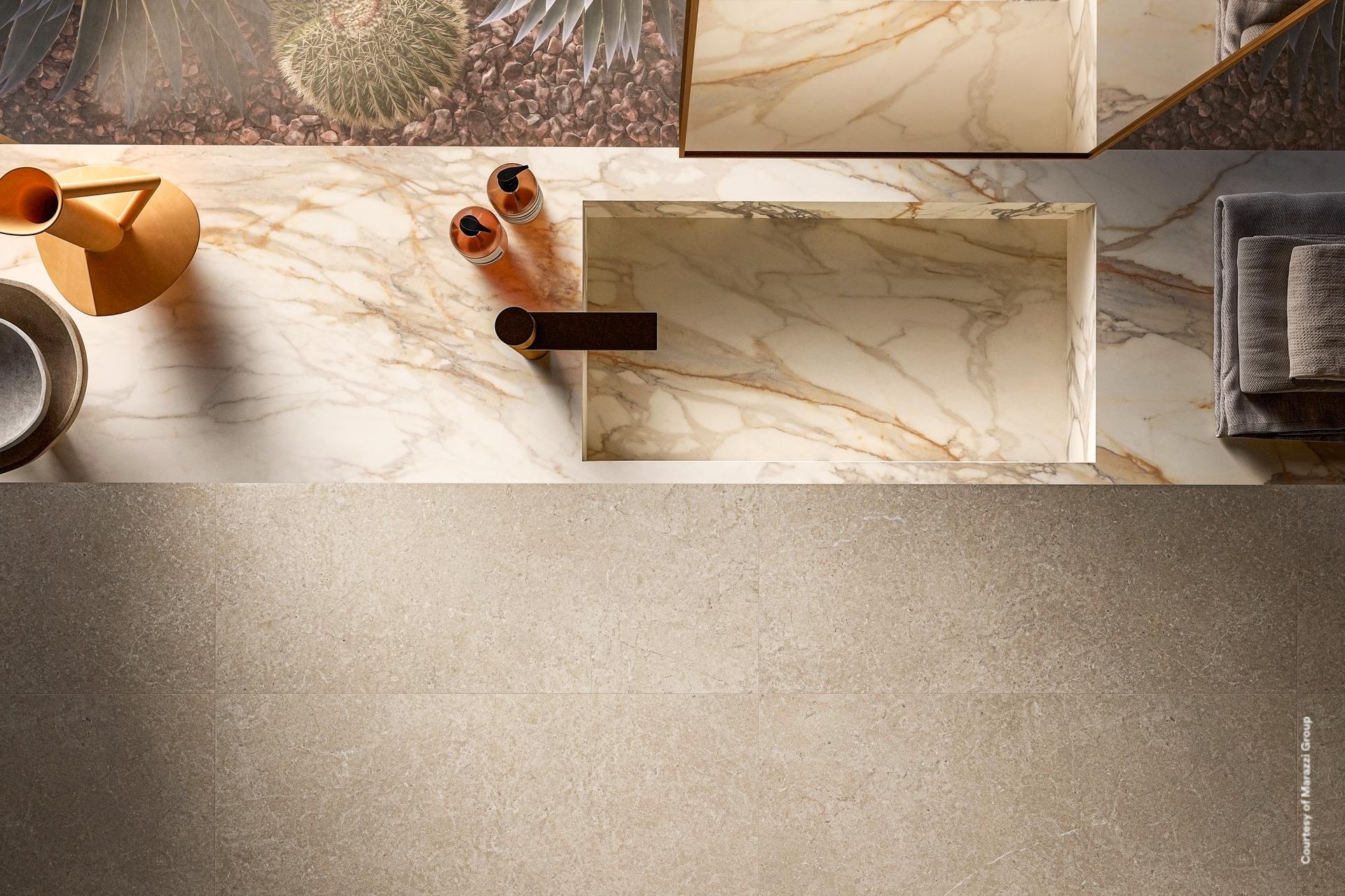 Lattialaatta Grande 120x120 Calacatta Vena Vecchia Lux RT 2,88m²