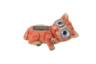 Solar lamppu Cello Kissa 13,5x7,3x8,3 cm