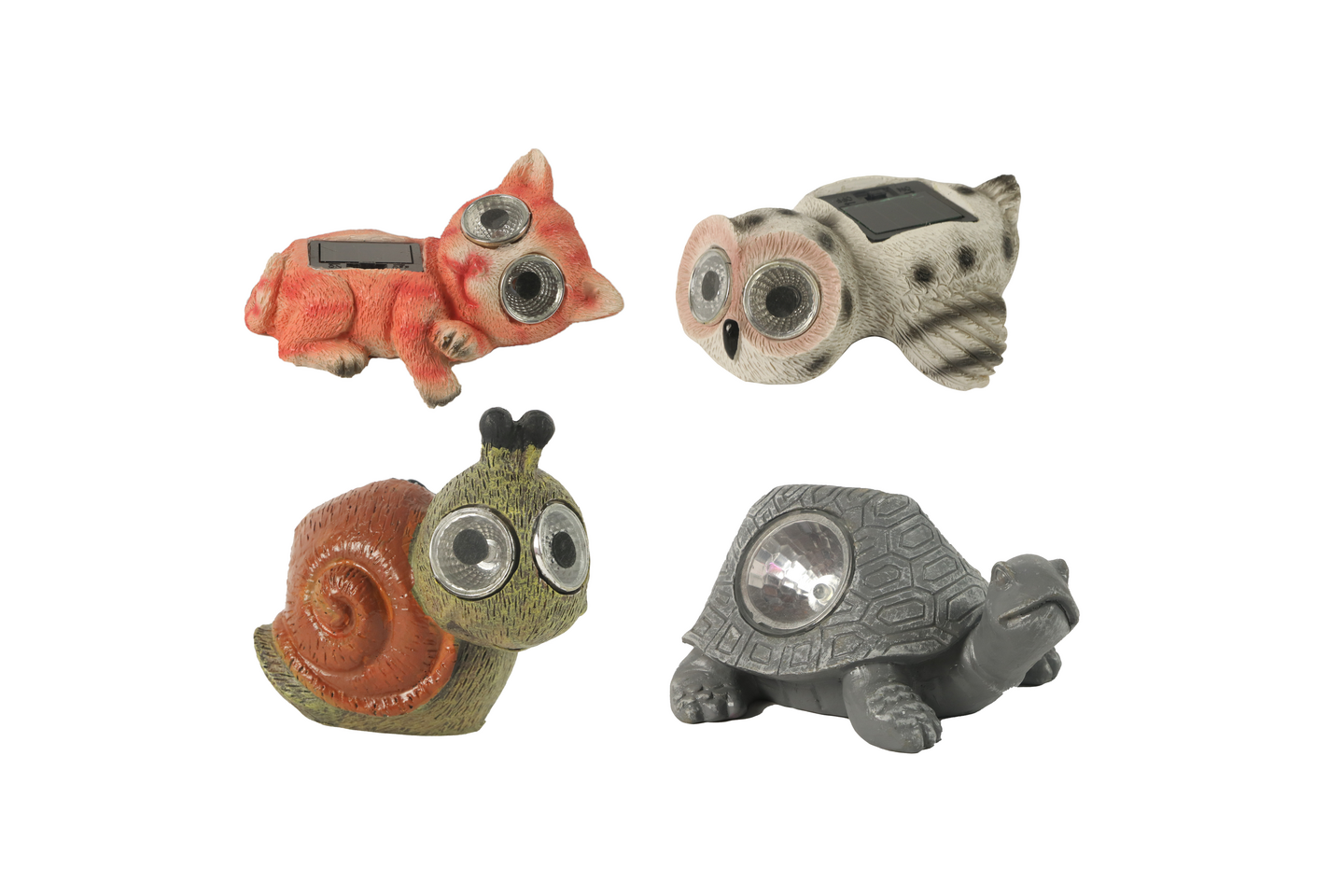 Solar lamppu Cello Kissa 13,5x7,3x8,3 cm