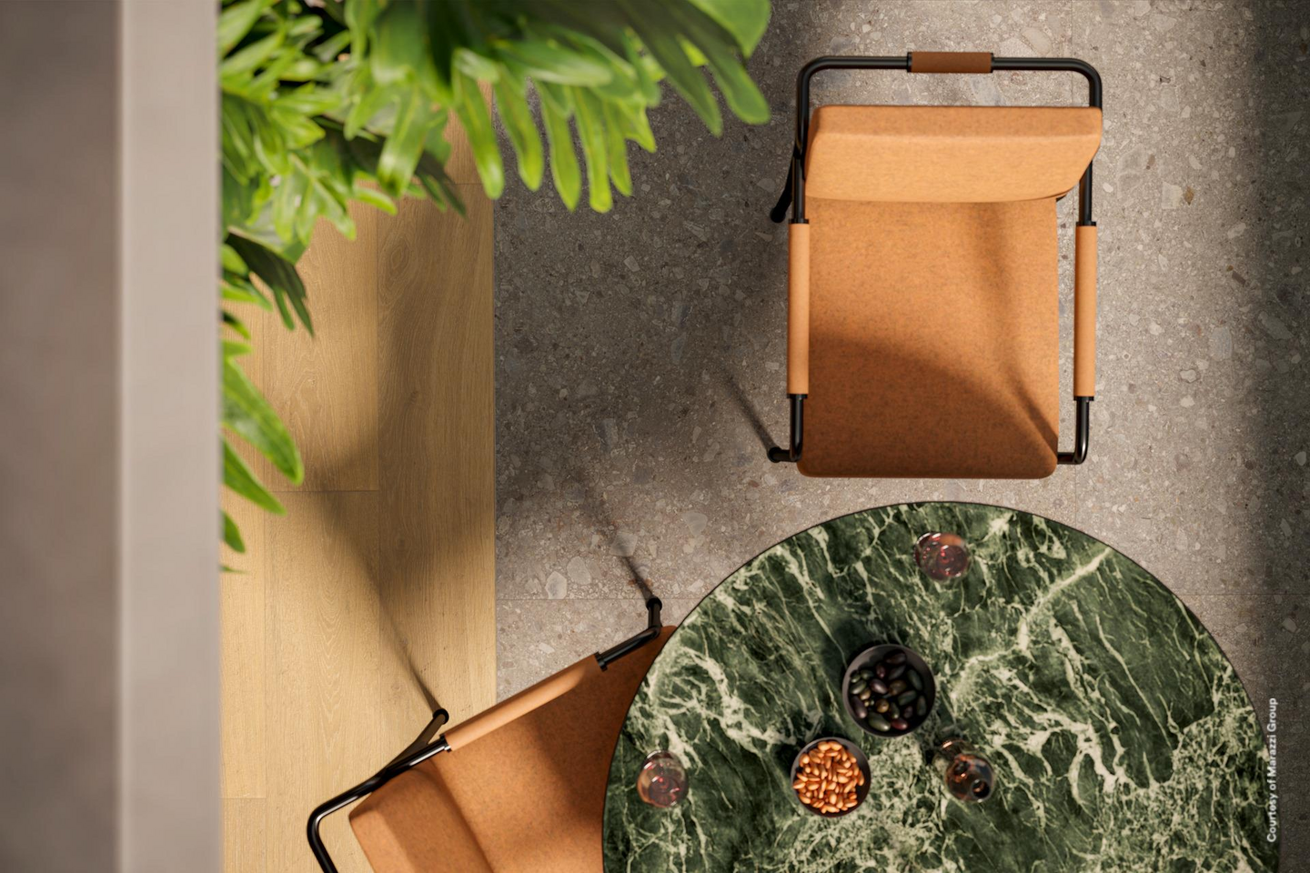 Lattialaatta Grande Ceppo Di Gre 120x120 Grey RT matta 2,88m²