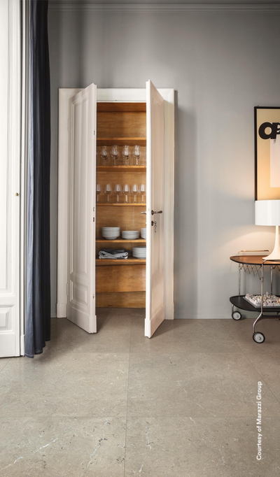 Lattialaatta Cello Limestone 60x60 Taupe RT 1,08m²