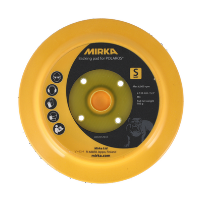 Alustalla Mirka Polaros 135mm M4 tarra pehmeä