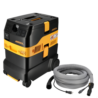 Märkä-kuivaimuri Mirka Dexos 1230 M AFC pölynpoistoletku, suojus ja virtajohto