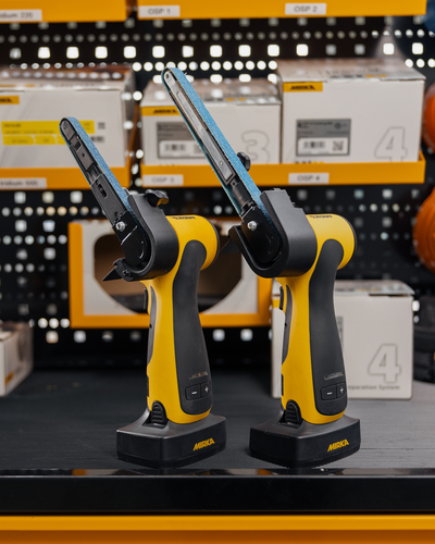 Akkunauhahiomakone Mirka FBS-B 13X457mm MAX 12V runko