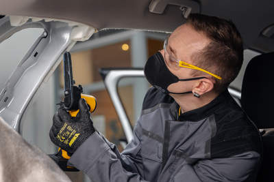 Akkunauhahiomakone Mirka FBS-B 12V 10x330mm runko