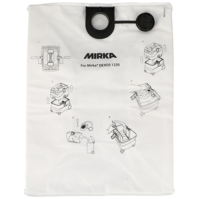 Pölypussi Mirka Dexos 1230 fleece 5kpl