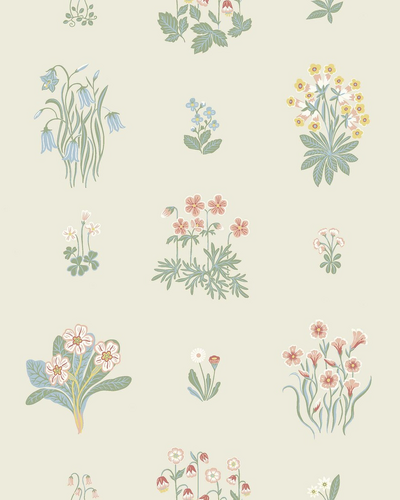 Kuitutapetti Boråstapeter Österlen Ängslfora 6951 10,05m