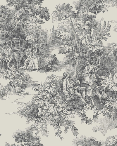 Kuitutapetti Boråstapeter Adorn 7766 Toile de Jouy 10,05m