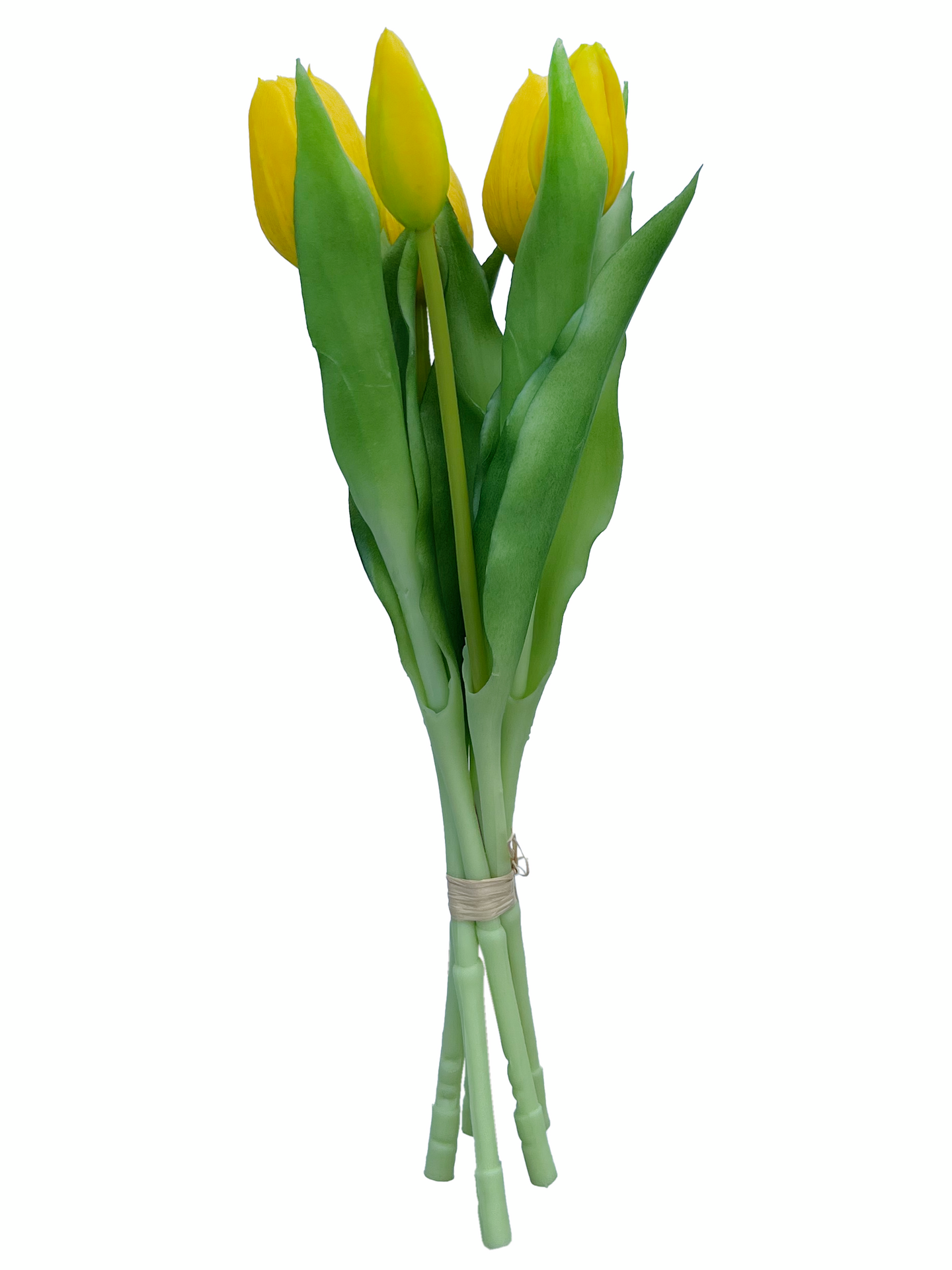 Tulppaanikimppu 5 kpl 30cm keltainen