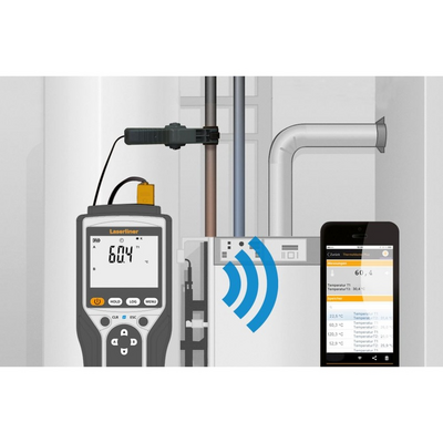Lämpömittari Laserliner ThermoMaster Plus Set