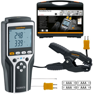 Lämpömittari Laserliner ThermoMaster Plus Set