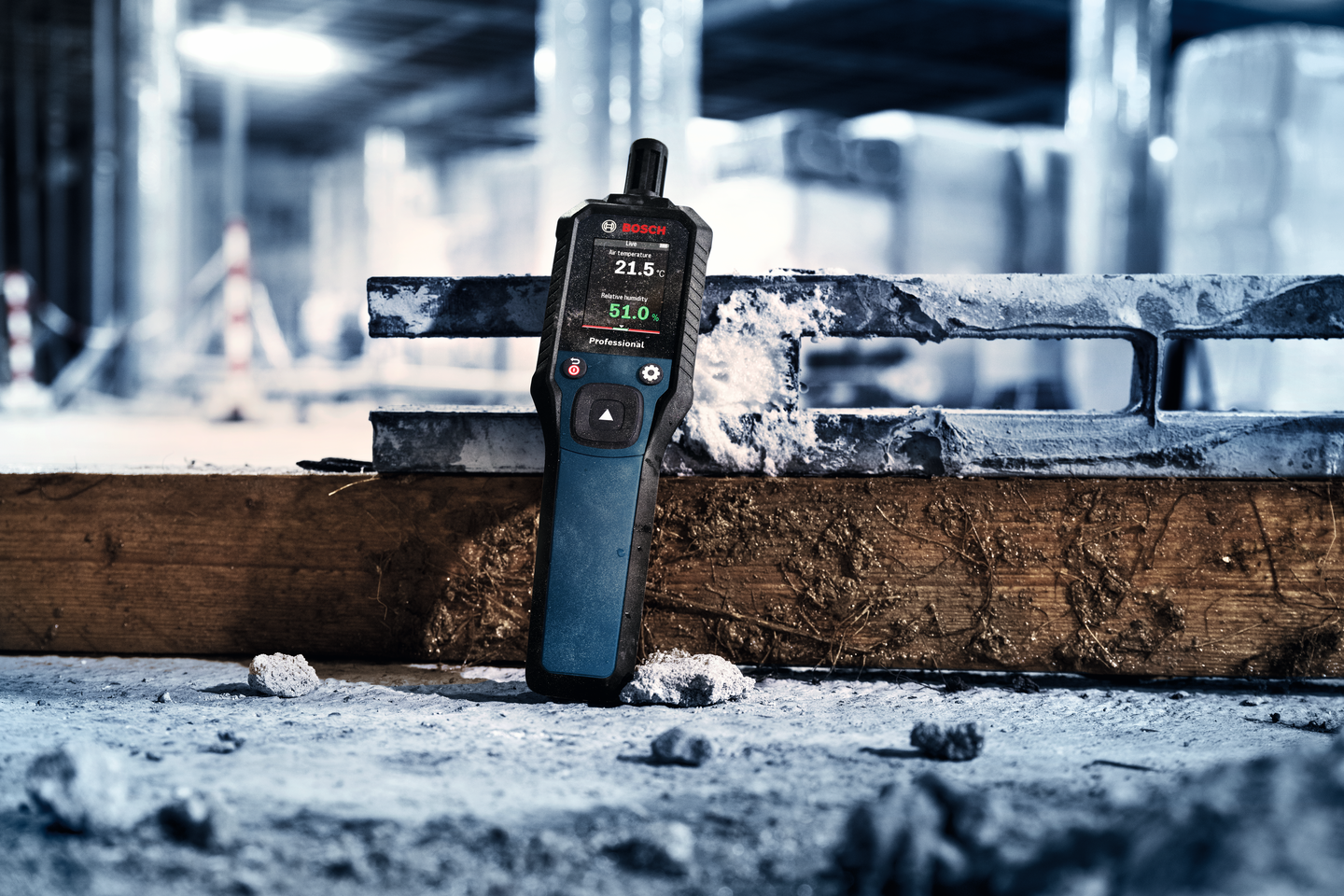 Lämpö- ja kosteusmittari Bosch GDH 1-17