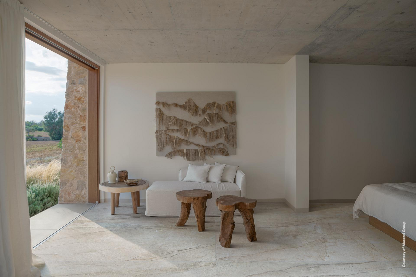 Lattialaatta Silver Root 60x60 valkoinen R10B matta RT 1,08m²