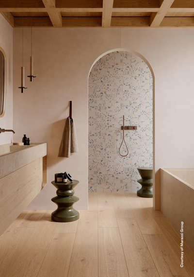 Lattialaatta Grande 120x120 Concrete White matta RT 2,88m²