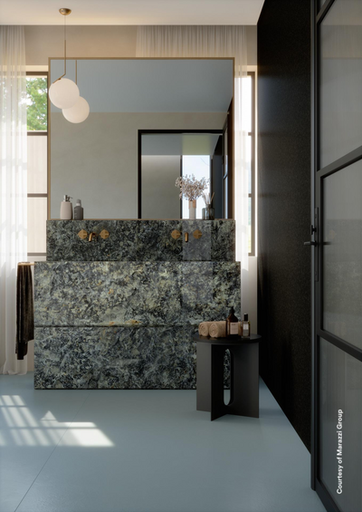 Lattialaatta Grande 120x120 Quarzo Bluegrey matta RT 2,88m²