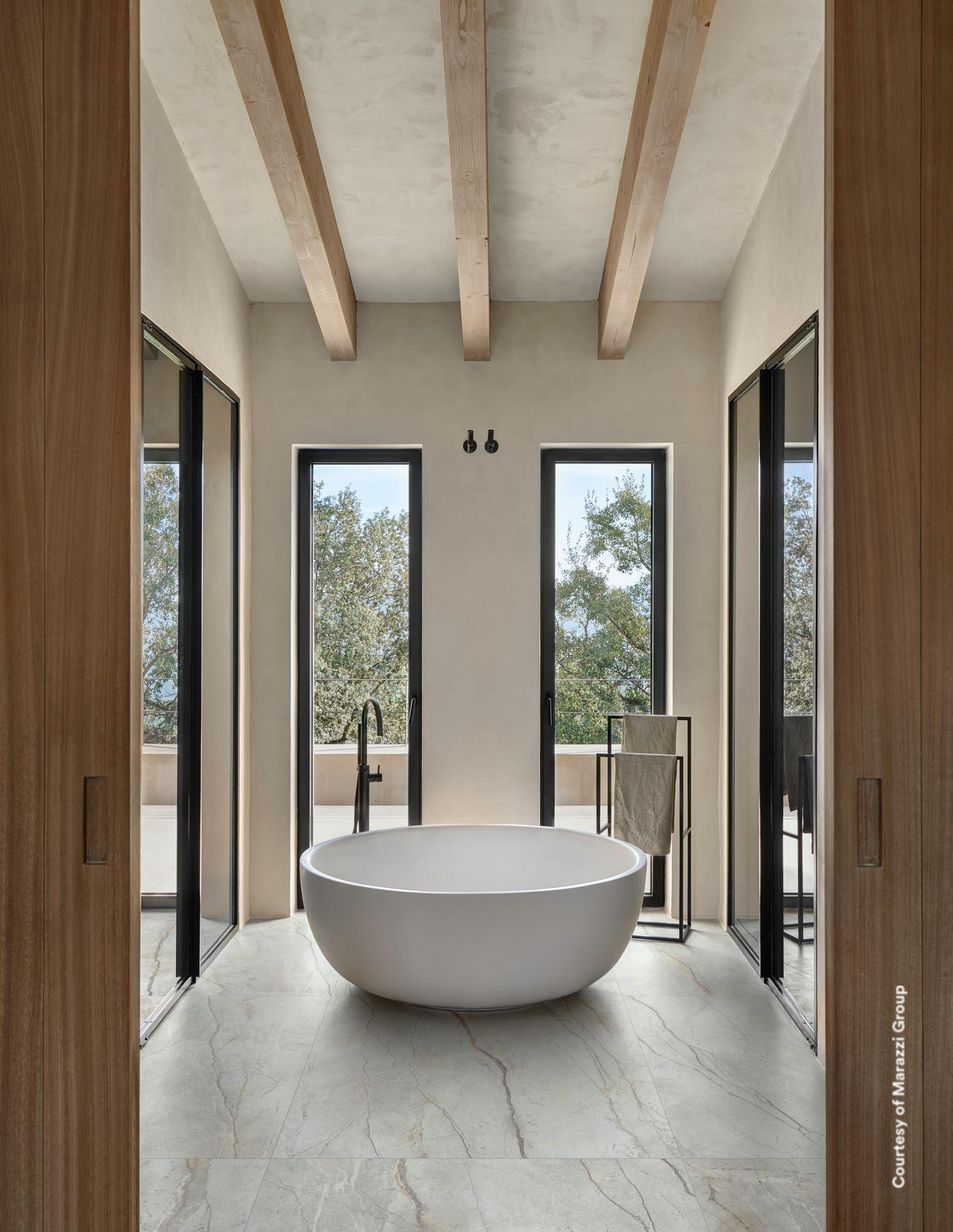 Lattialaatta Silver Root 60x60 valkoinen R10B matta RT 1,08m²