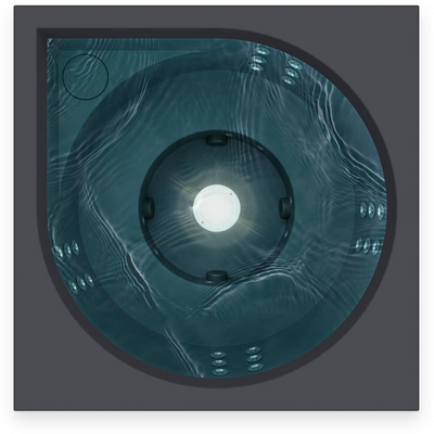 Ulkoporeallas Drop Vuolle Compact harmaa