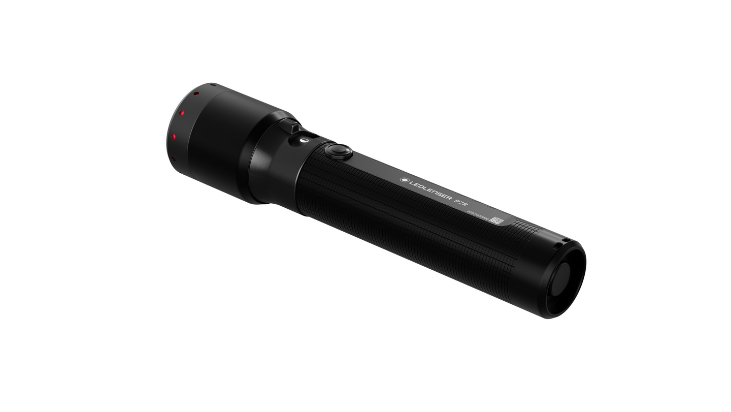 Taskulamppu Ledlenser P7R 2000lm musta ladattava