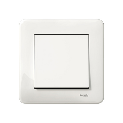 Uppovipukytkin Schneider Electric Exxact 6 ruuviliitos valkoinen