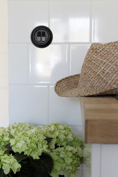 Kytkin Schneider Electric Renova kruunu 5 musta