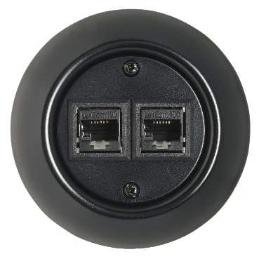 Datapistorasia Schneider Electric Renova 2xRJ45 musta