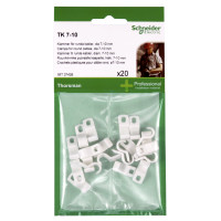 Ruuvikiinnike Schneider Electric Thorsman TK7-10 valkoinen 20kpl