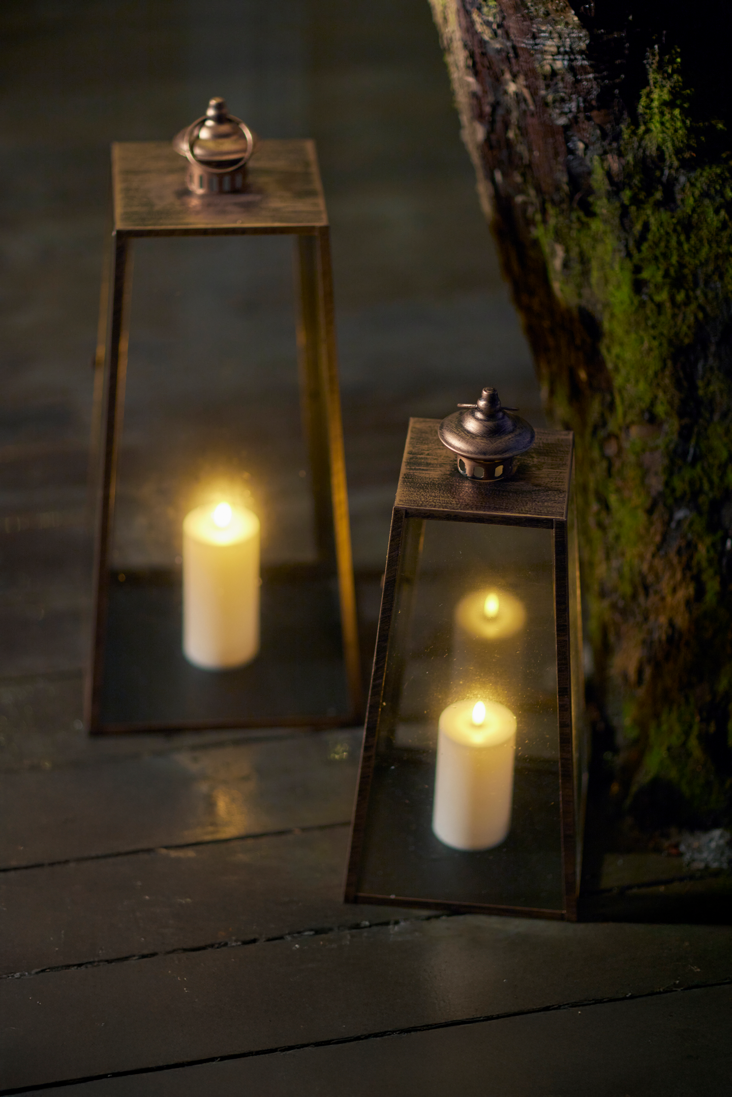 Lyhty Cello Antiikki 60cm kupari