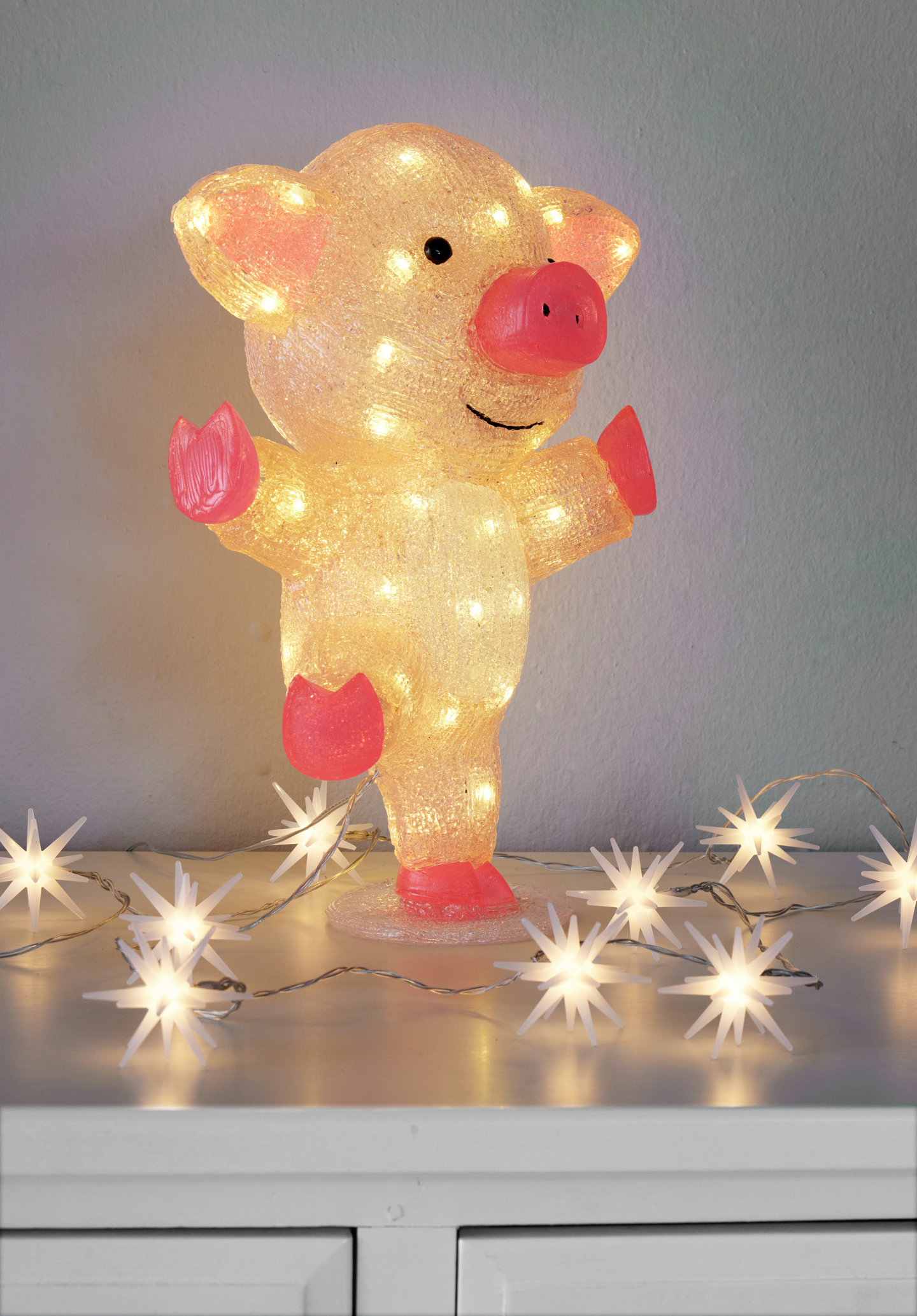 Led-tähtipossu Cello 40cm 50/10led IP44