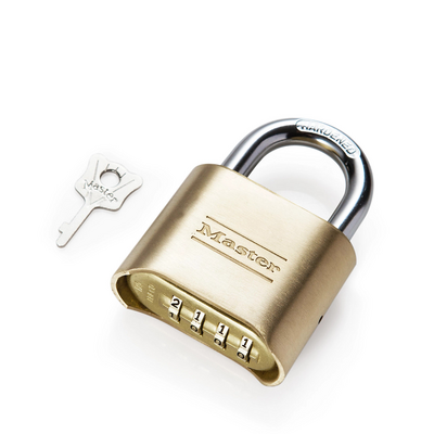 Numerolukko Master Lock messinki