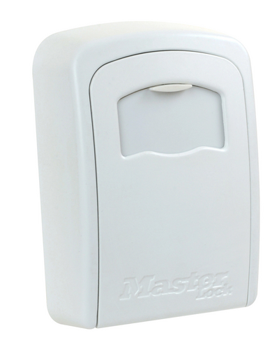 Turvakotelo avaimille Master Lock seinään pultattava valkoinen